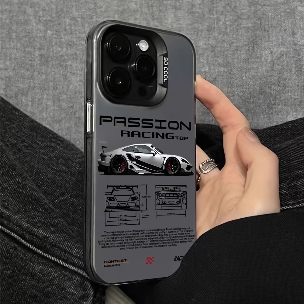 Cool Racing Style Lines Phone  - Mini Pc Case ulasan dan harga