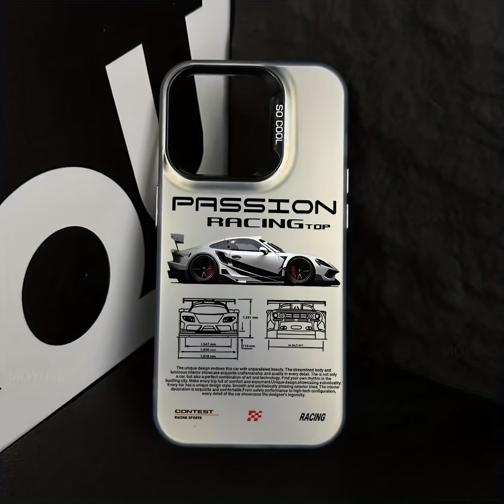 Cool Racing Style Lines Phone  - Mini Pc Case ulasan dan harga