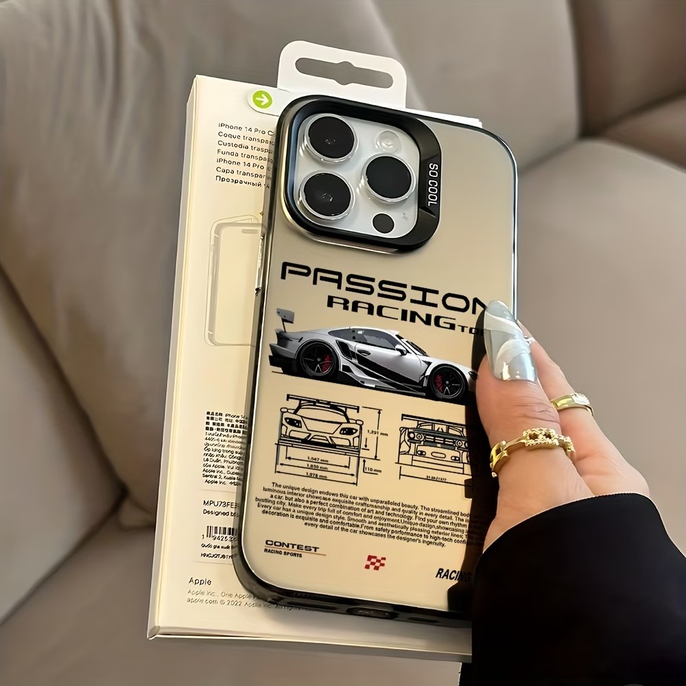 Cool Racing Style Lines Phone  - Mini Pc Case ulasan dan harga
