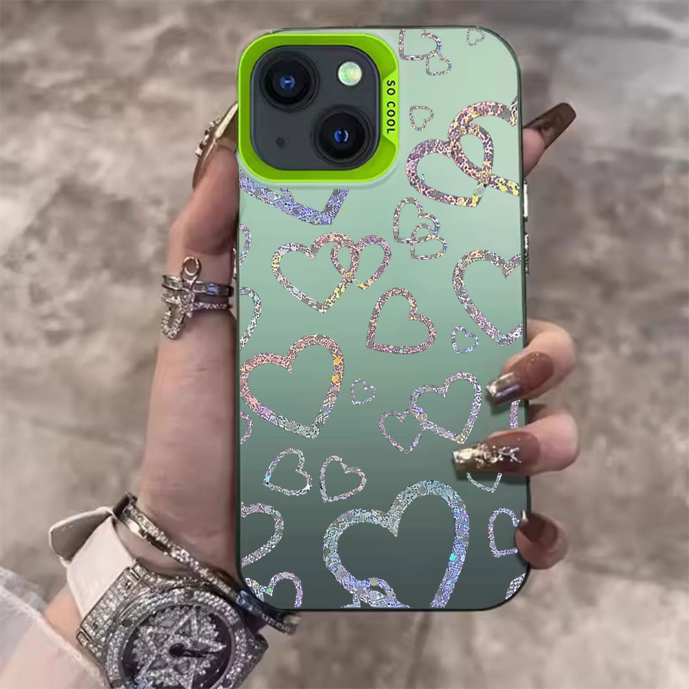 Colorful Heart Print Case For  - Mini Pc Case ulasan dan harga
