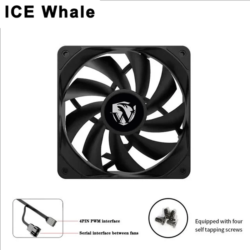 ICE Whale IW-12025 120mm Cooli - Case Fan Controller ulasan dan harga